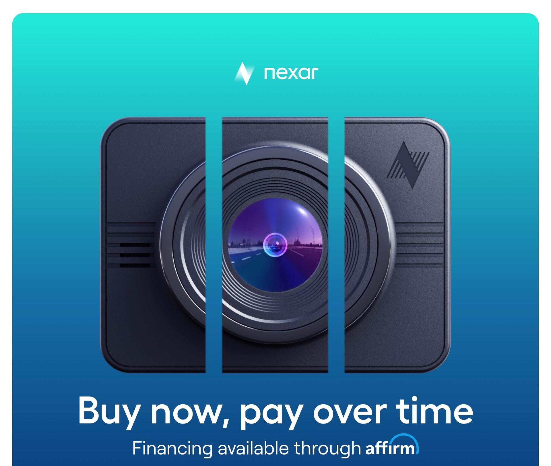 Buy now. Pay later. Nexar
